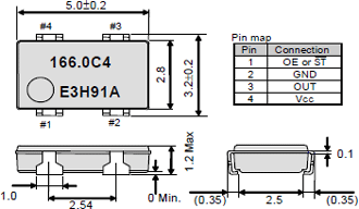размеры и схема подключения генератора sg8003LB